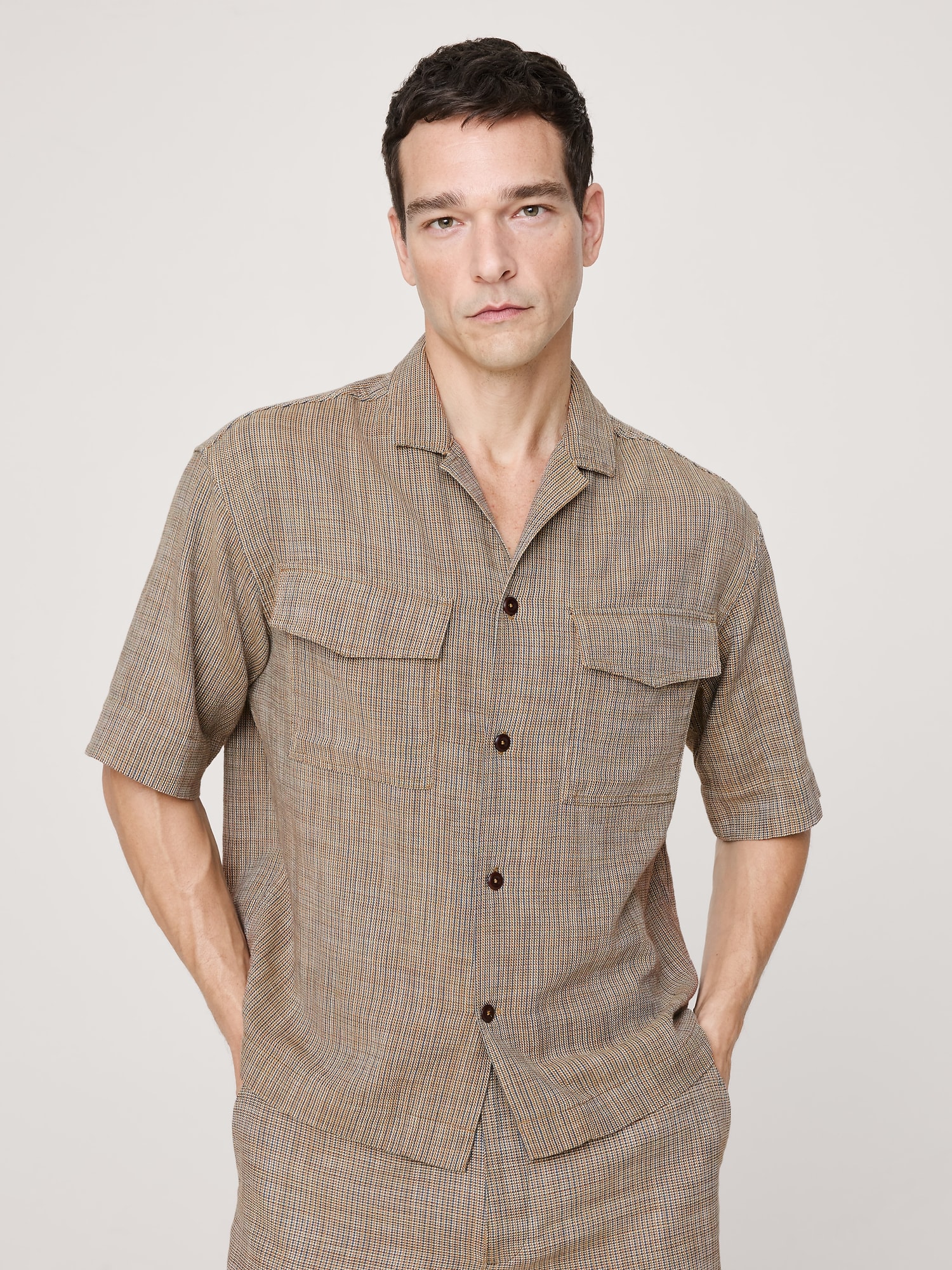 Relaxed-Fit Cotton Resort Shirt