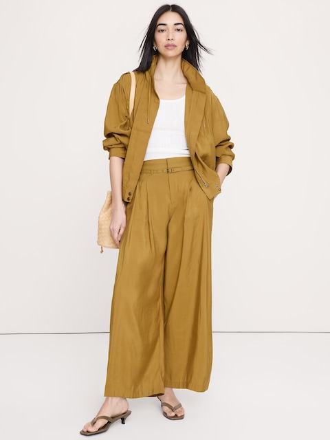 Luster Twill Utility Jacket