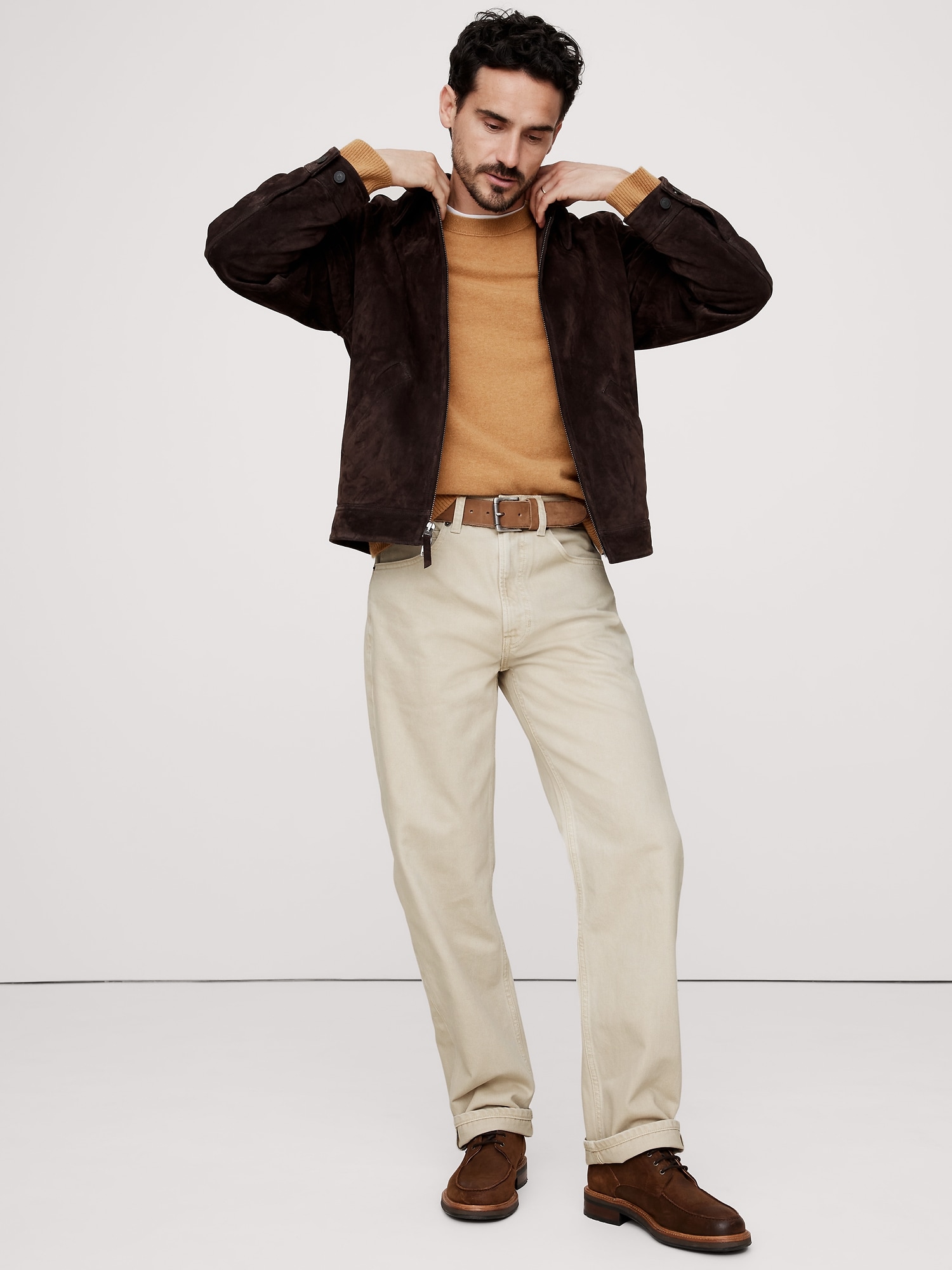 Straight Garment Dye Jean