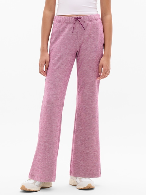 Athleta Girl Low Rise Cozy Rib Flare Jogger