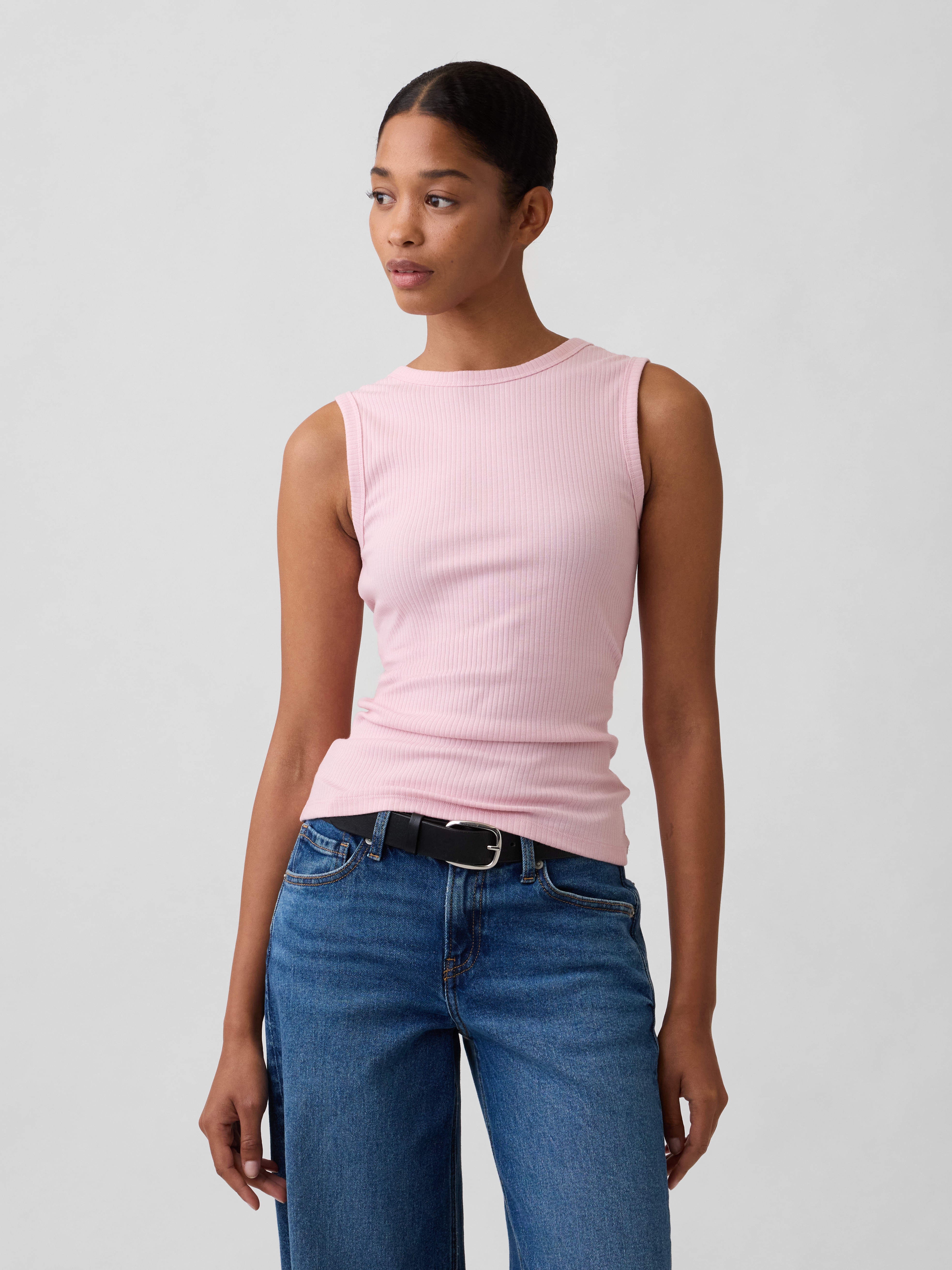 Ribbed Shell Tank | Gap Factory