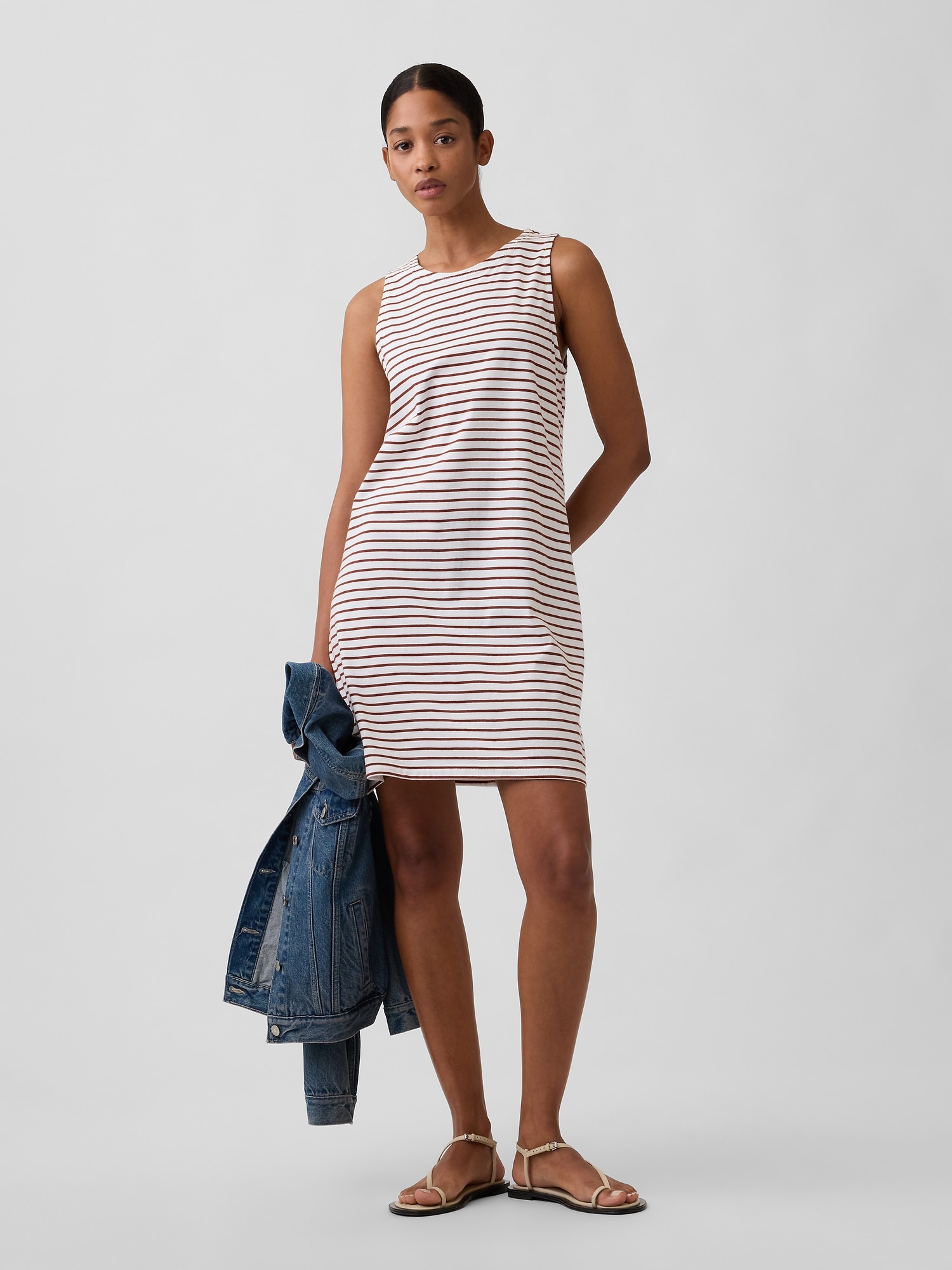 Stripe Tank Mini Dress