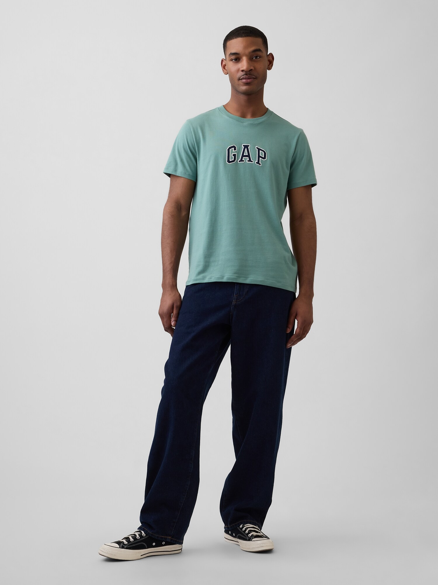 GAPアーチロゴTシャツ-1