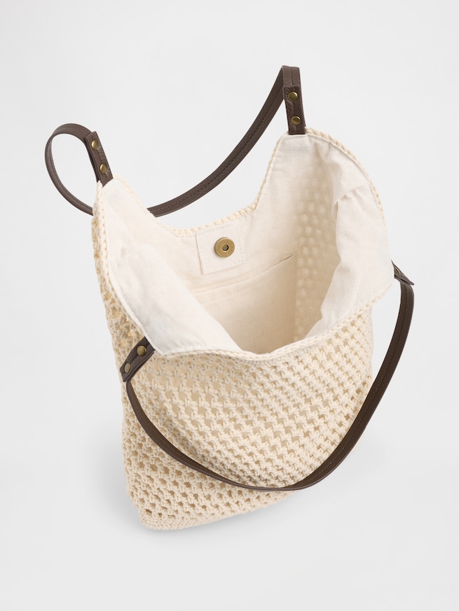 クロシェ トートバッグ-3