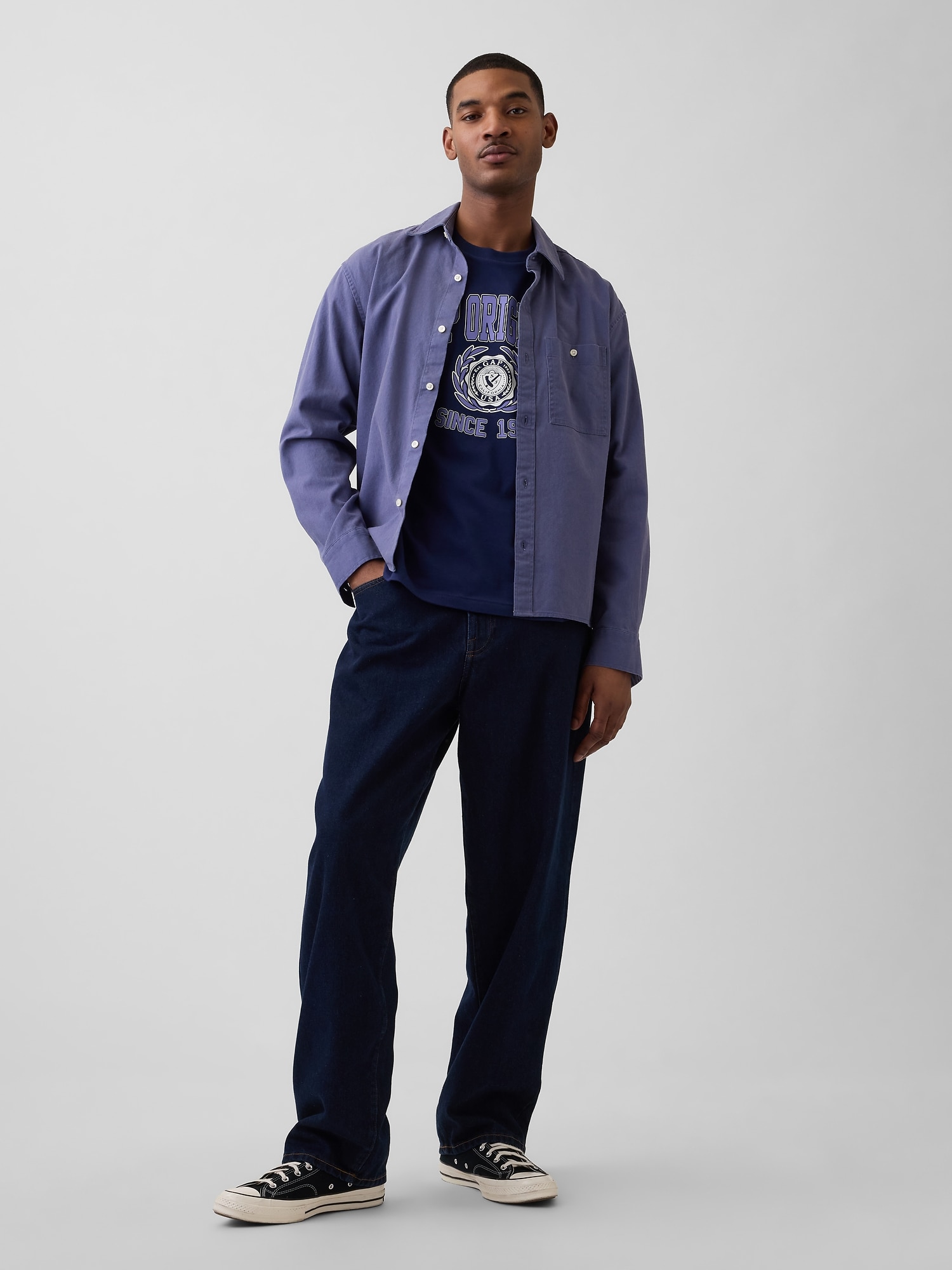 エブリディ ソフト リラックスフィット グラフィックTシャツ-1