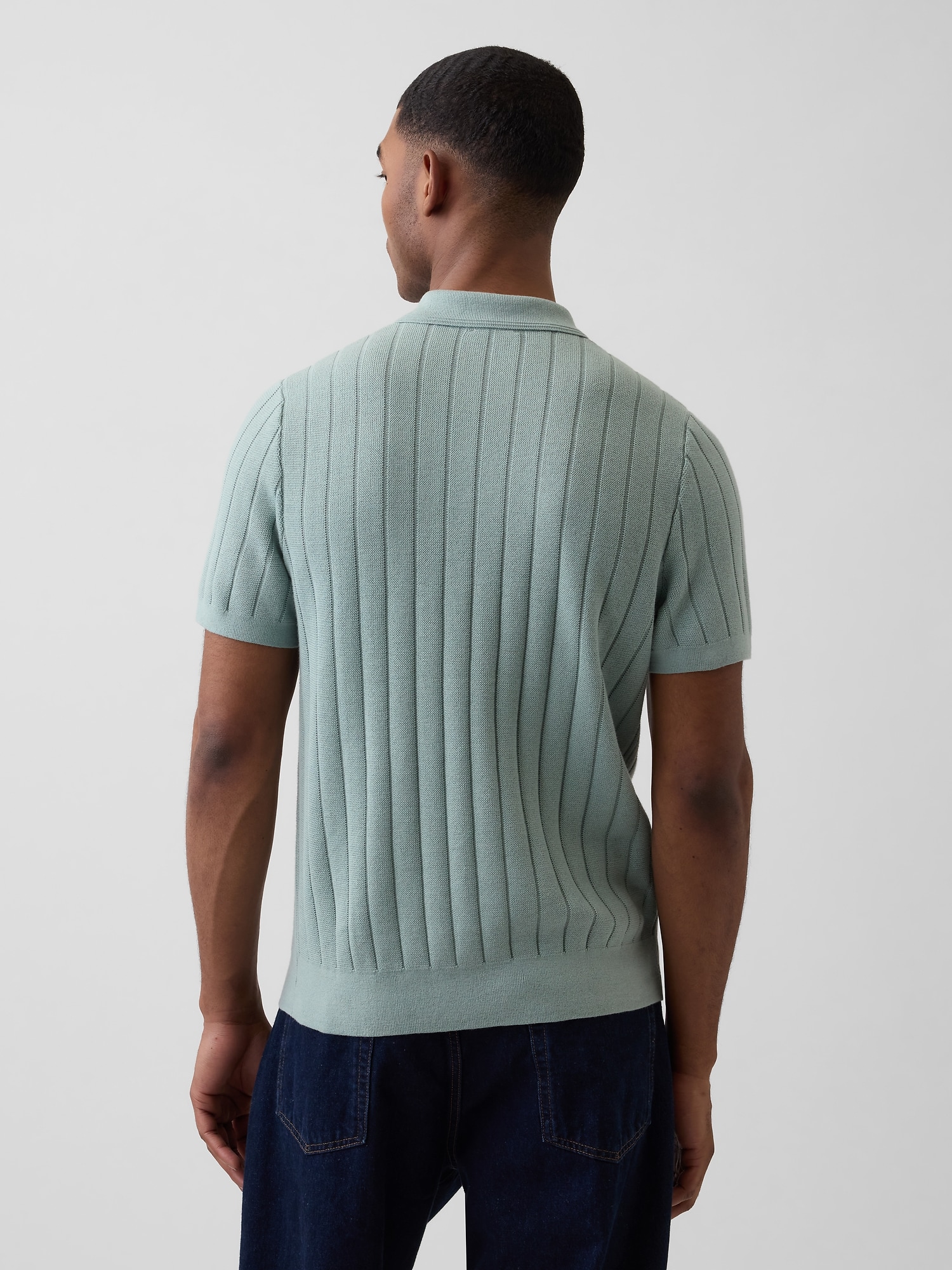 Classic Polo Shirt Sweater
