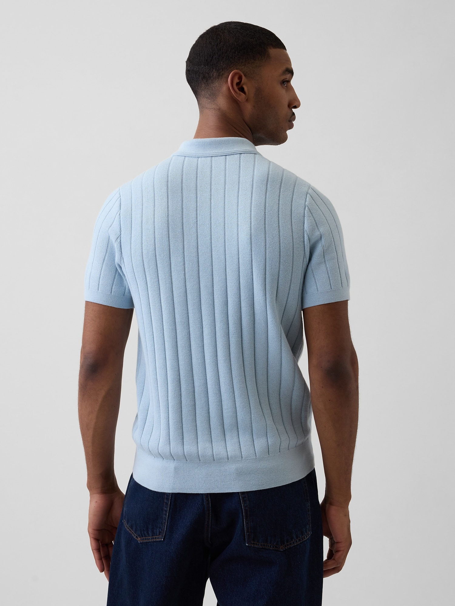Classic Polo Shirt Sweater