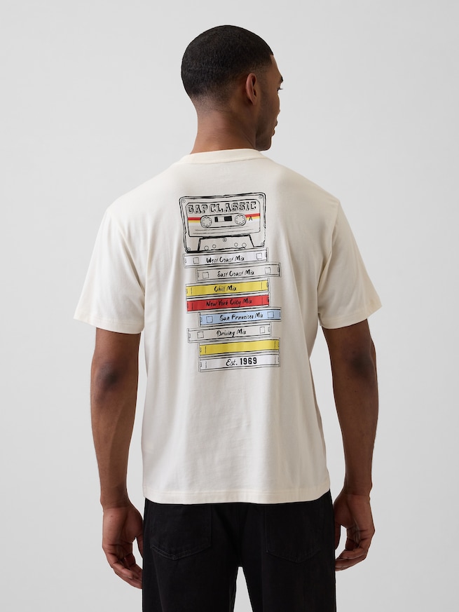 エブリディ ソフト リラックスフィット グラフィックTシャツ-2