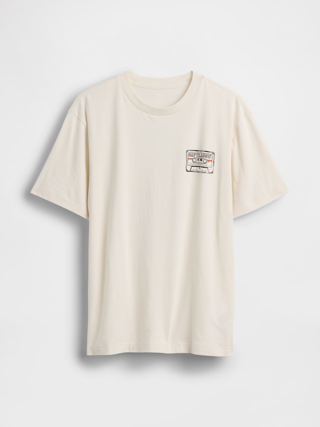 エブリディ ソフト リラックスフィット グラフィックTシャツ-4