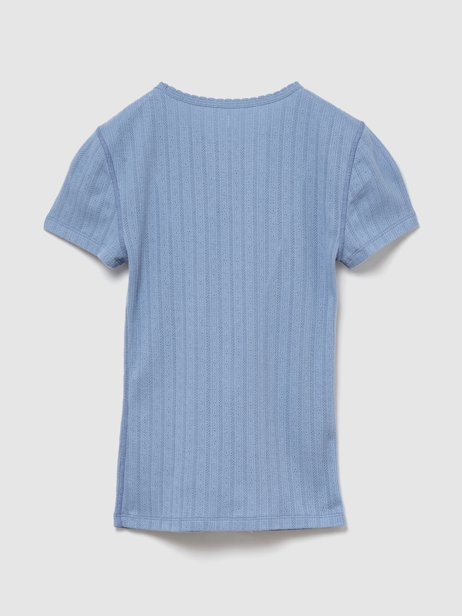 ポインテール クルーネックTシャツ-2