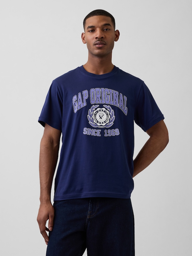 エブリディ ソフト リラックスフィット グラフィックTシャツ-0