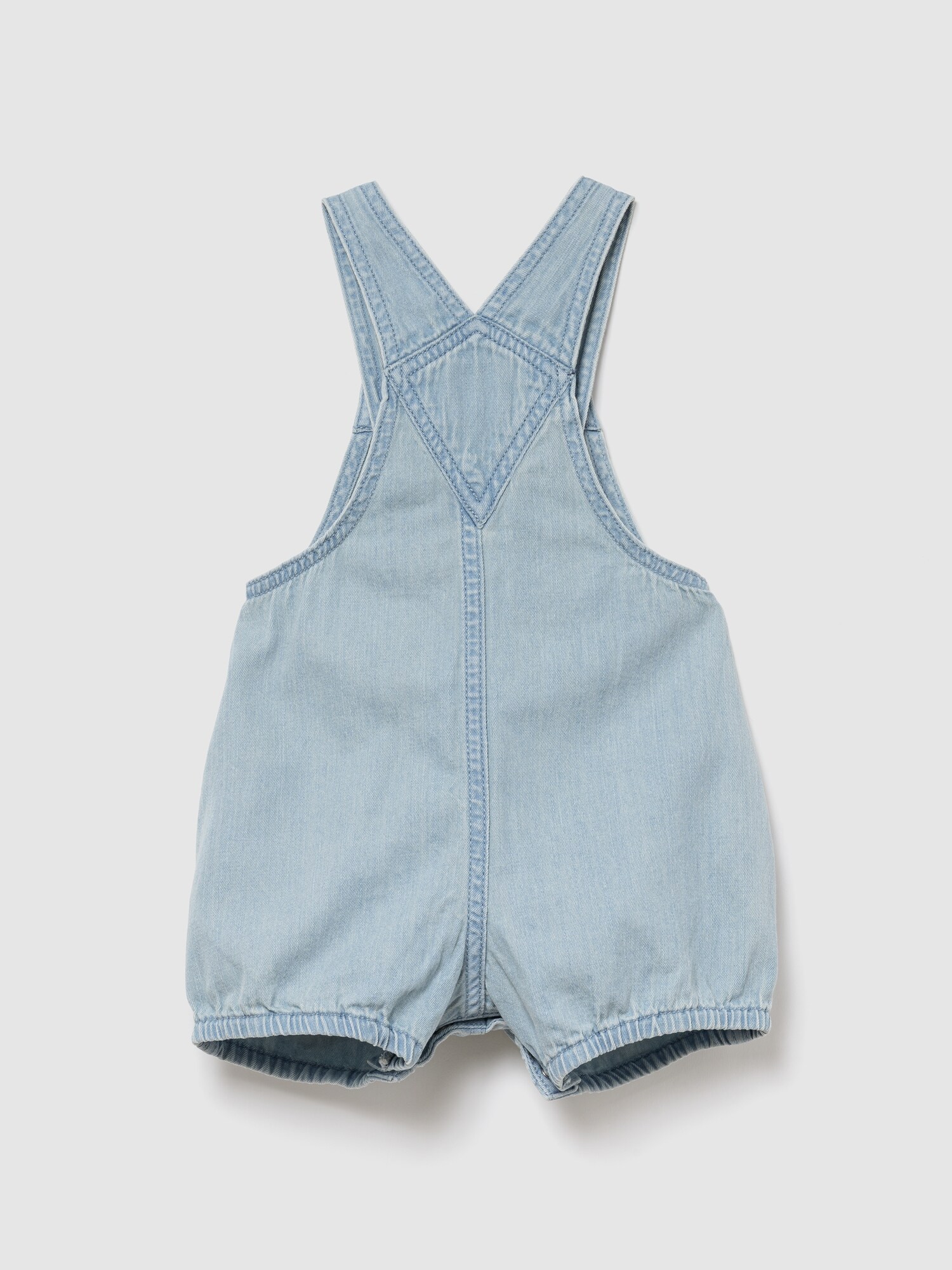 デニムショートオール (ベビー)-1