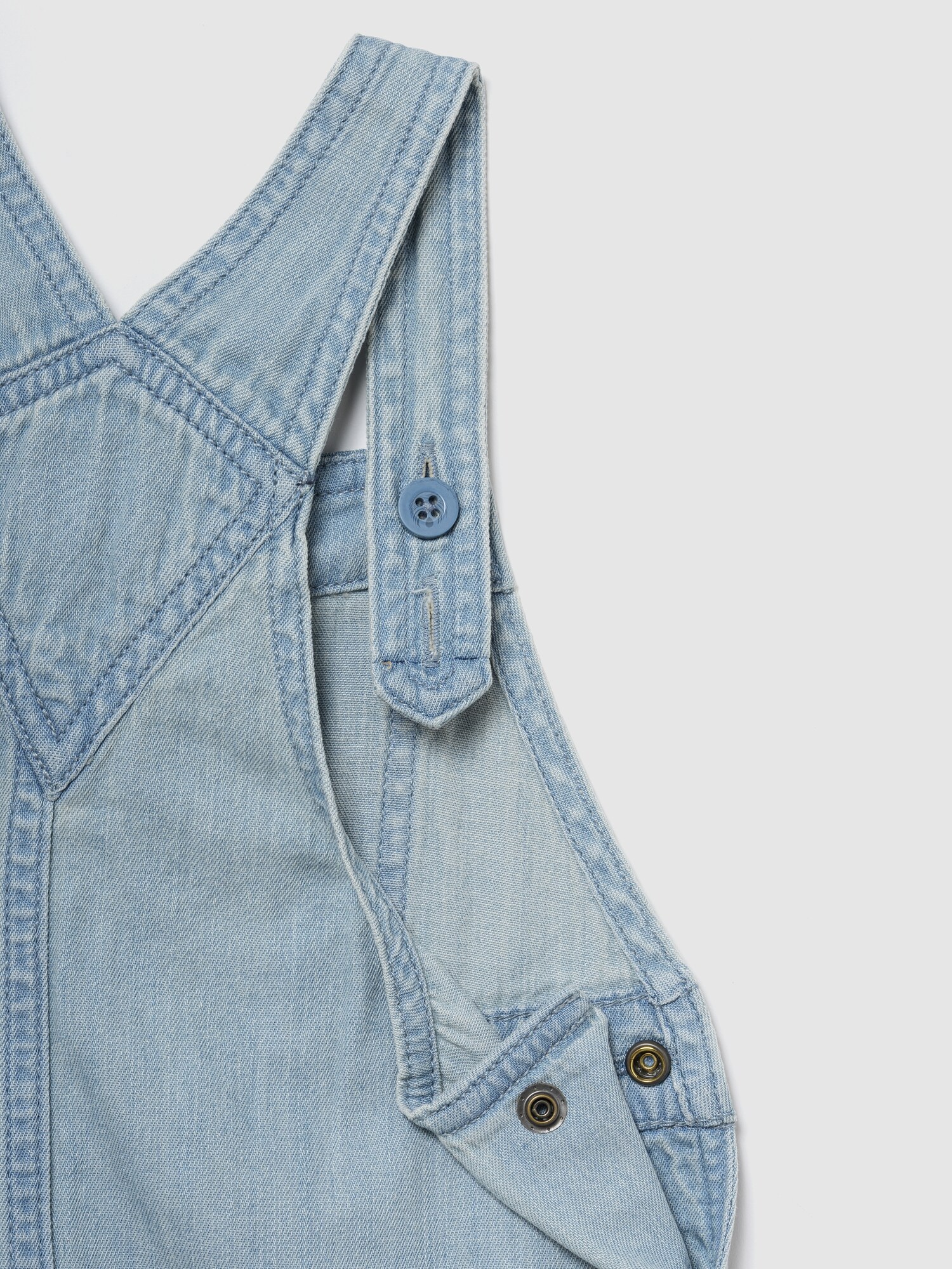 デニムショートオール (ベビー)-2