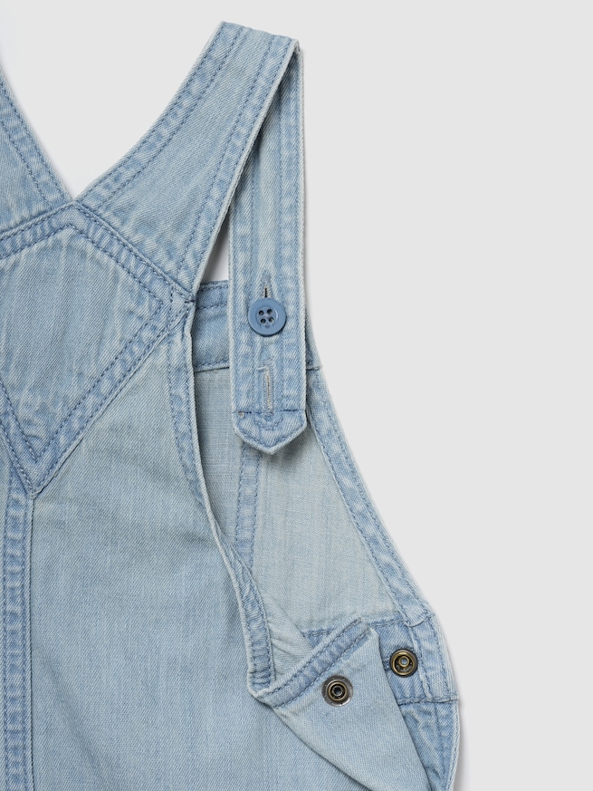 デニムショートオール (ベビー)-2