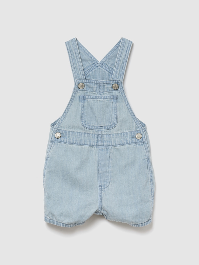 デニムショートオール (ベビー)-0