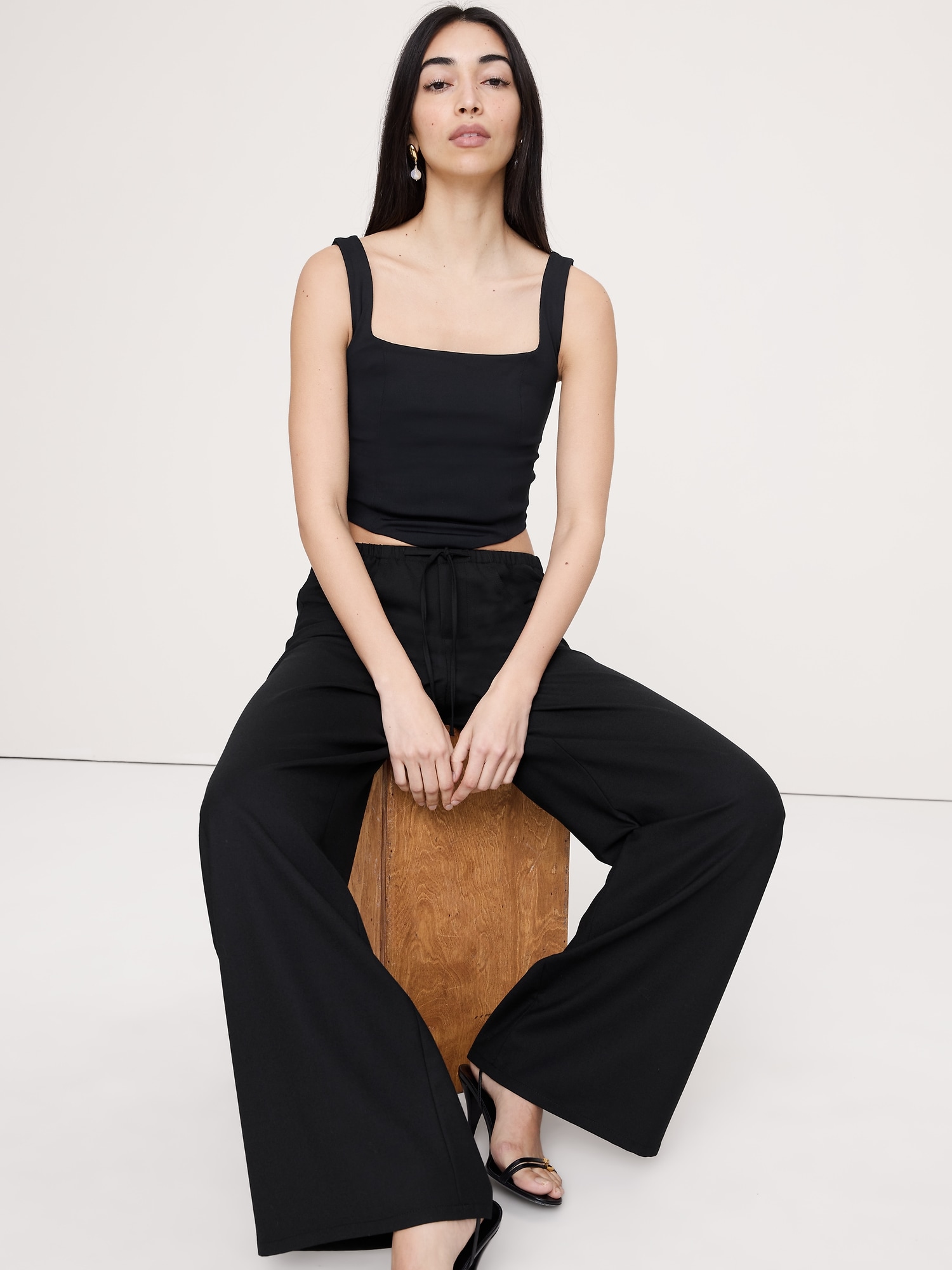 CAMISOLE CORSET EXTENSIBLE EFFET SCULPTANT