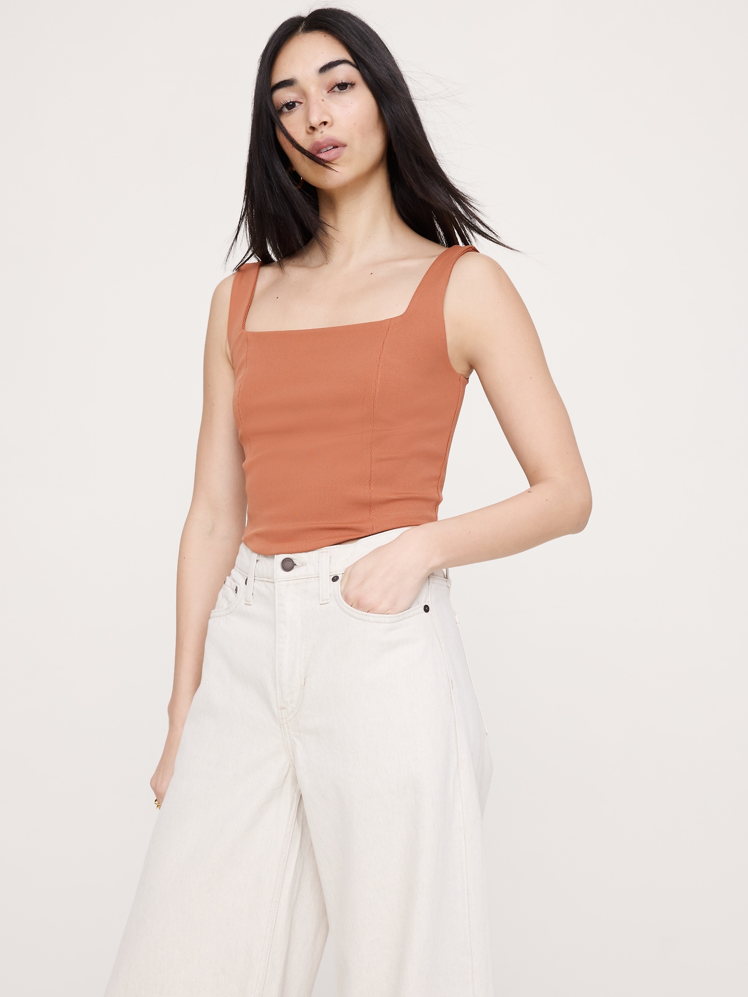 CAMISOLE CORSET EXTENSIBLE EFFET SCULPTANT