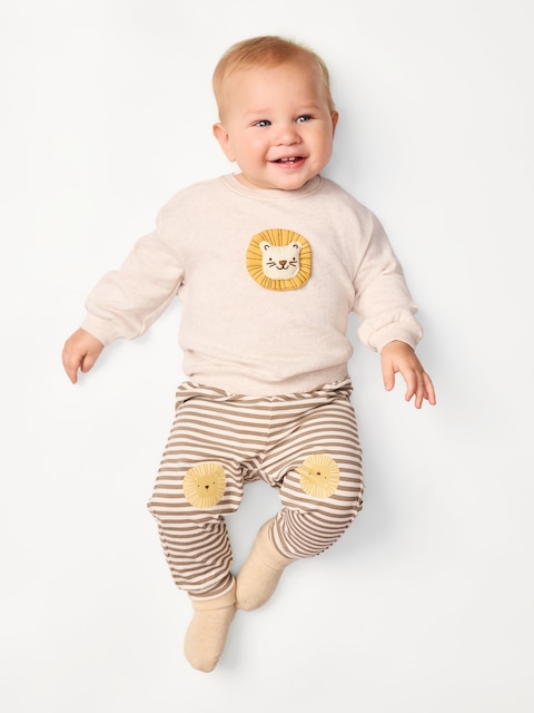 Printed Crew-Neck Sweatshirt for Baby
