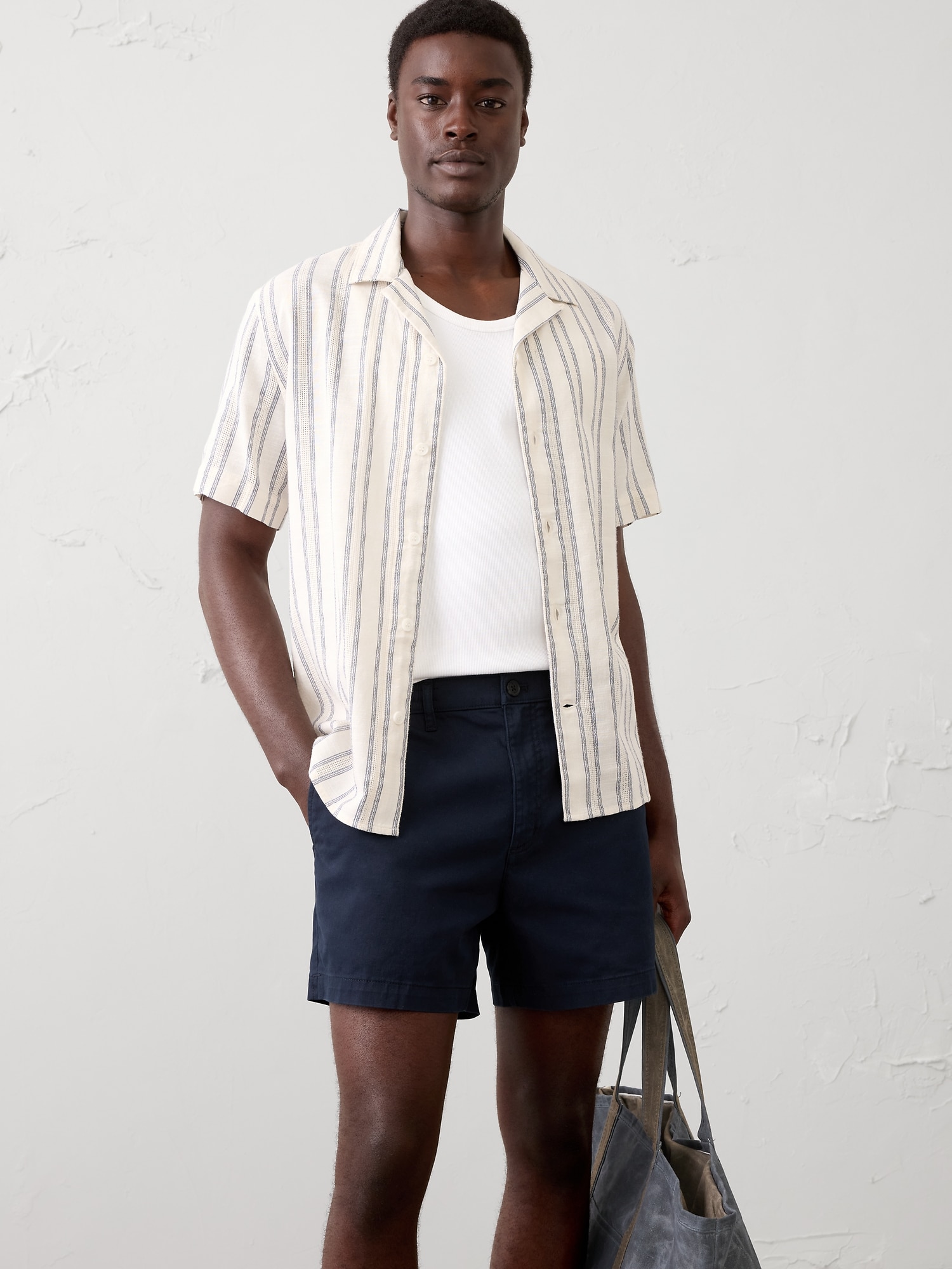 Slim-Fit 5" Summerweight Chino Short