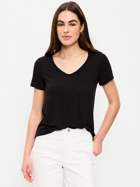 Luxe V-Neck T-Shirt