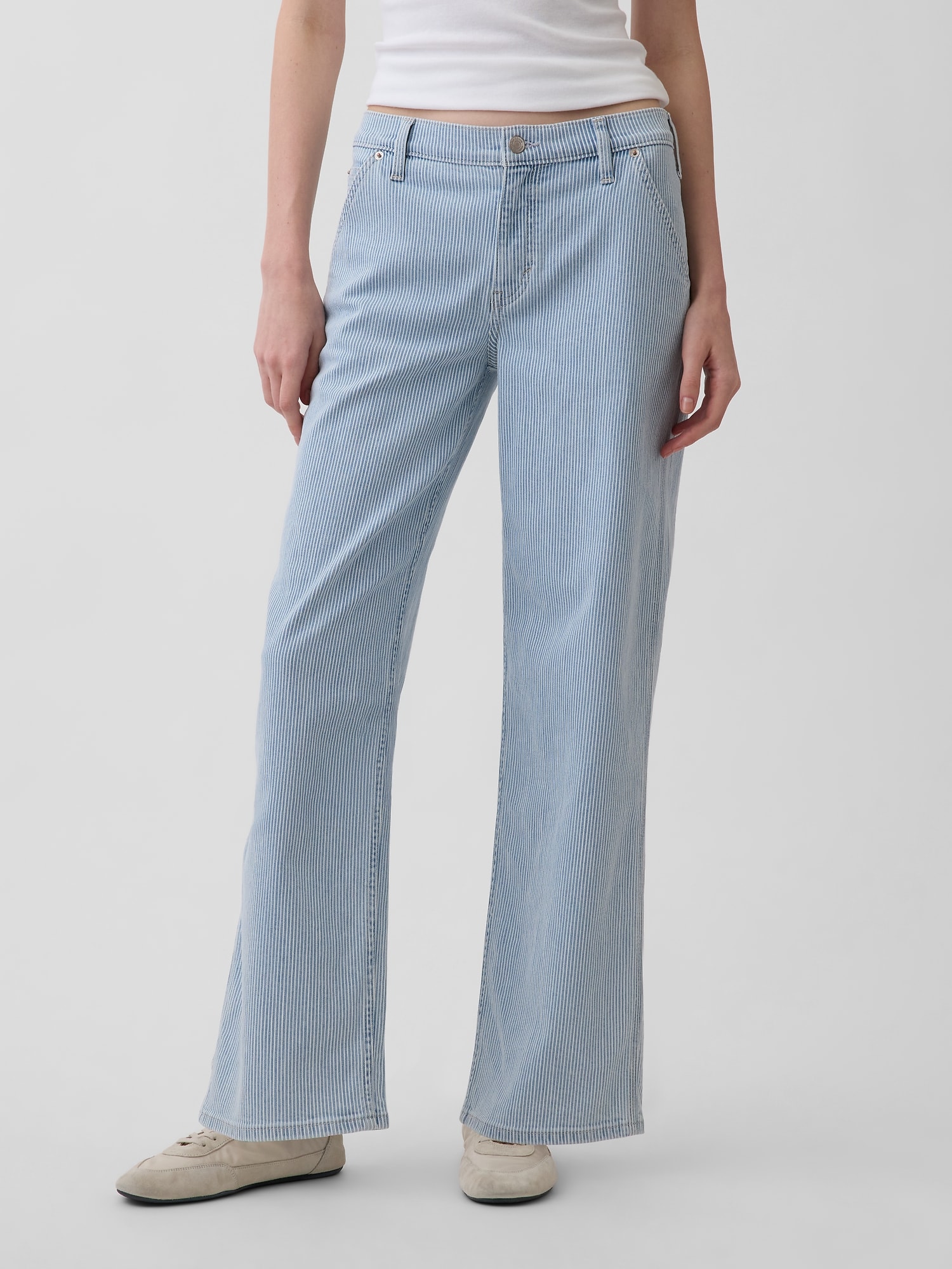 ローライズ '90s ルーズフィット デニム-1