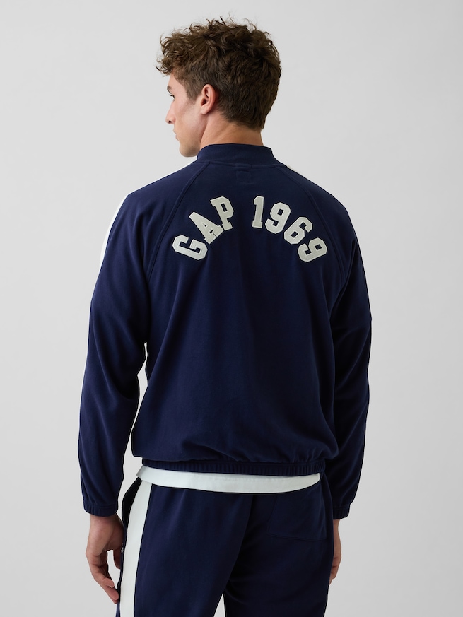 ヴィンテージソフト オーバーサイズ GAP1969ロゴ トラックジャケット-2