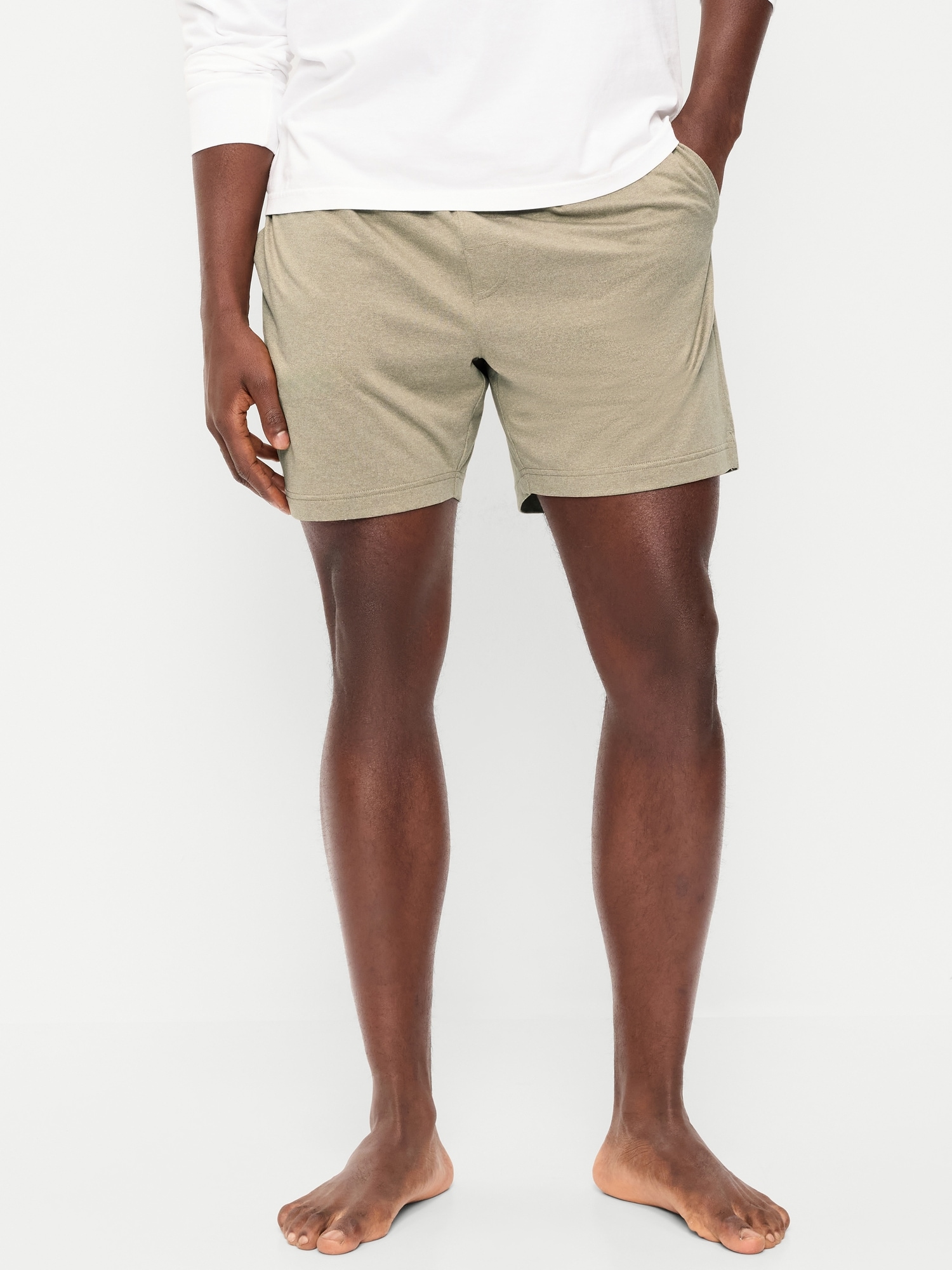 Jersey-Knit Pajama Shorts