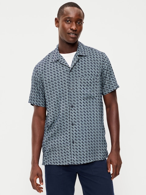 CHEMISE DE VACANCES À MANCHES COURTES
