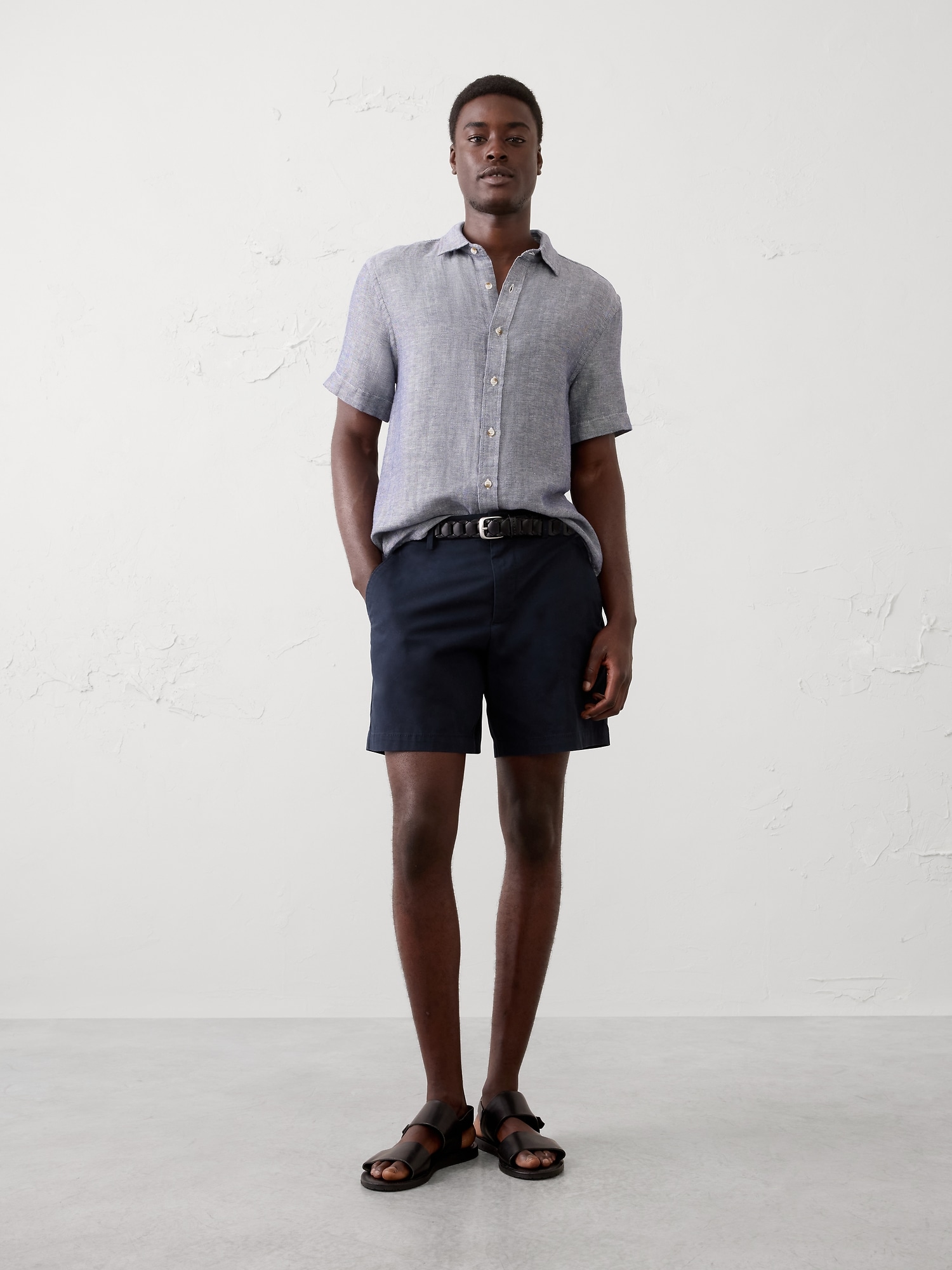 Slim-Fit 7" Lived-In Short