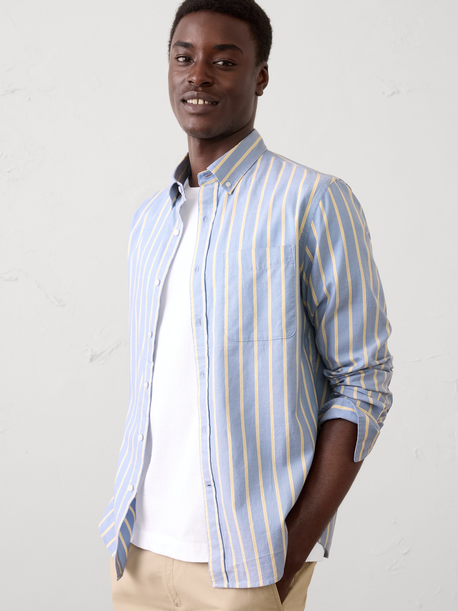 Slim-Fit Oxford Shirt