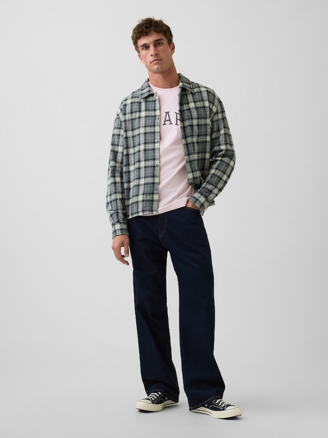 GAPアーチロゴTシャツ-1