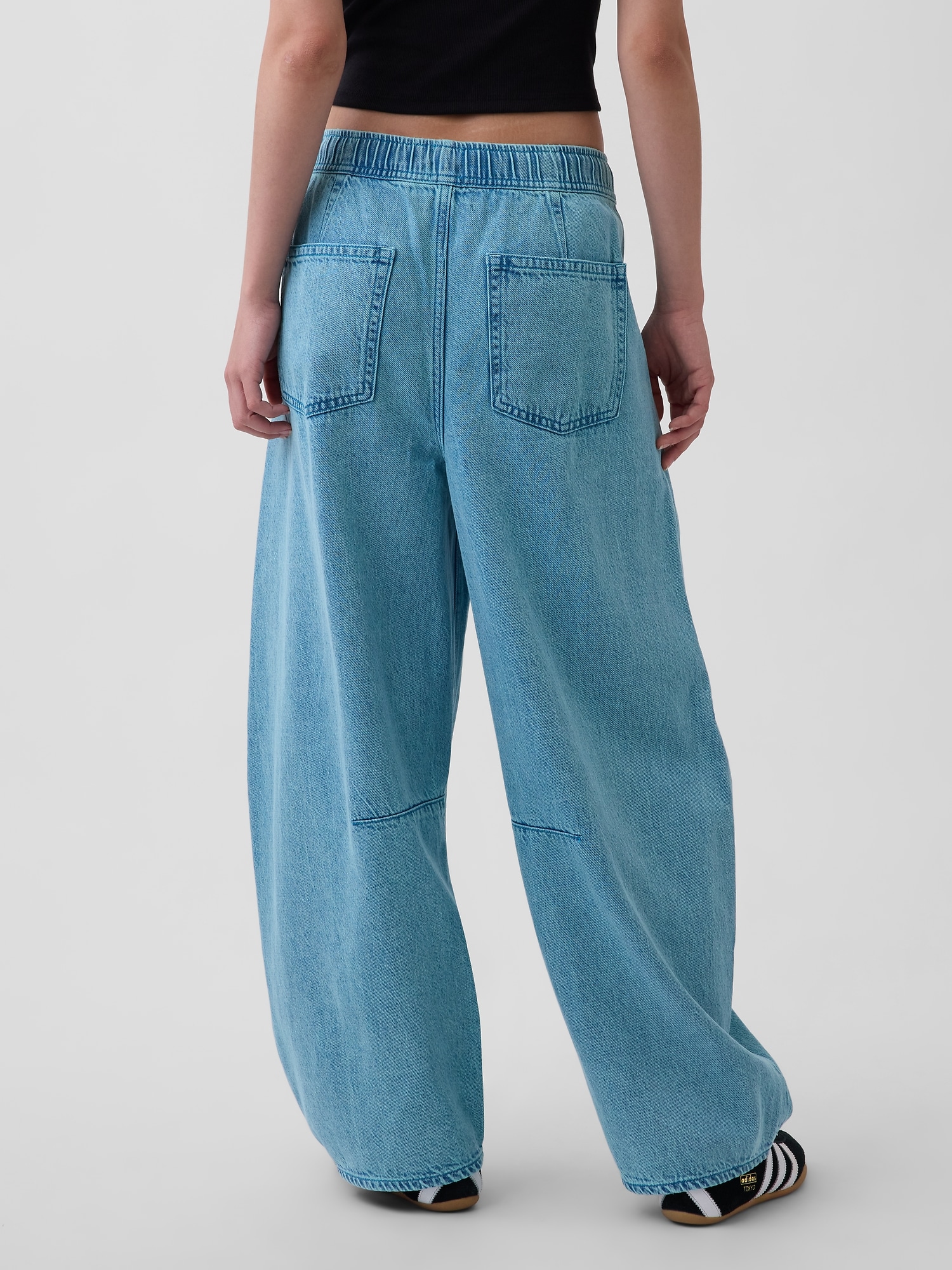 ミッドライズ ウルトラソフト イージーウエスト ホースシューデニム-3