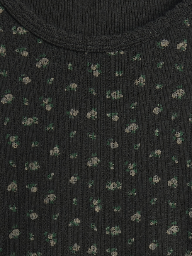 ポインテール クルーネックTシャツ-4