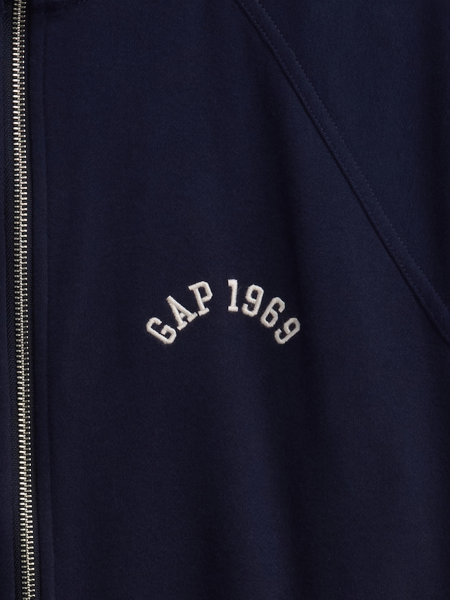 ヴィンテージソフト オーバーサイズ GAP1969ロゴ トラックジャケット-3