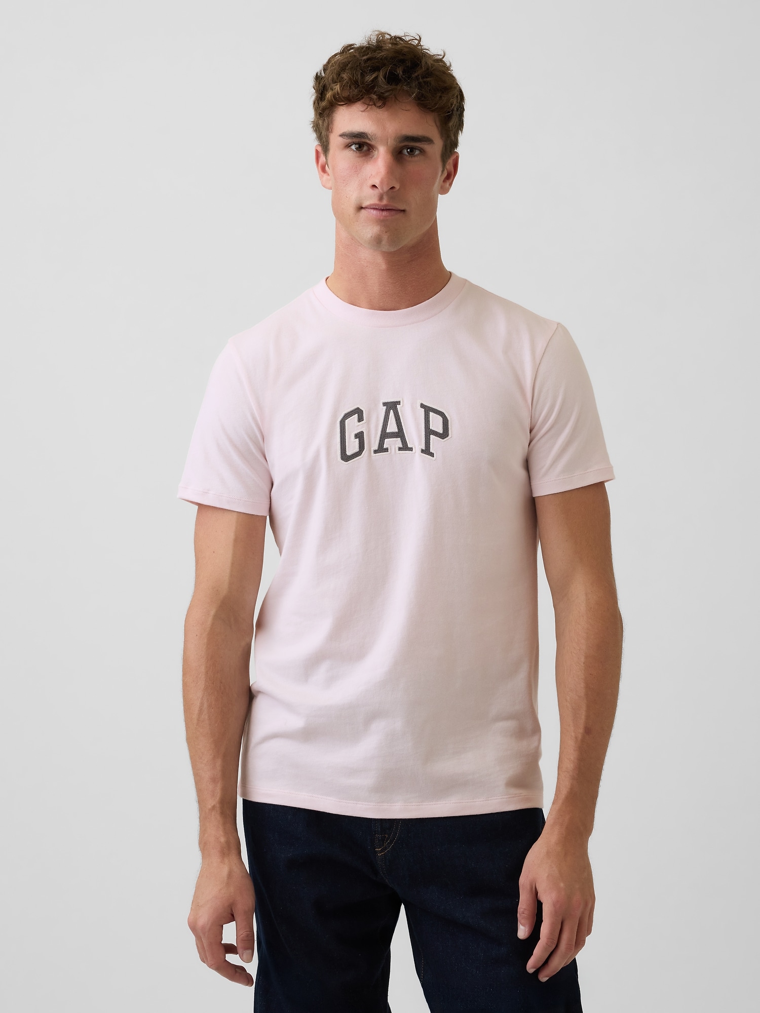 GAPアーチロゴTシャツ-0