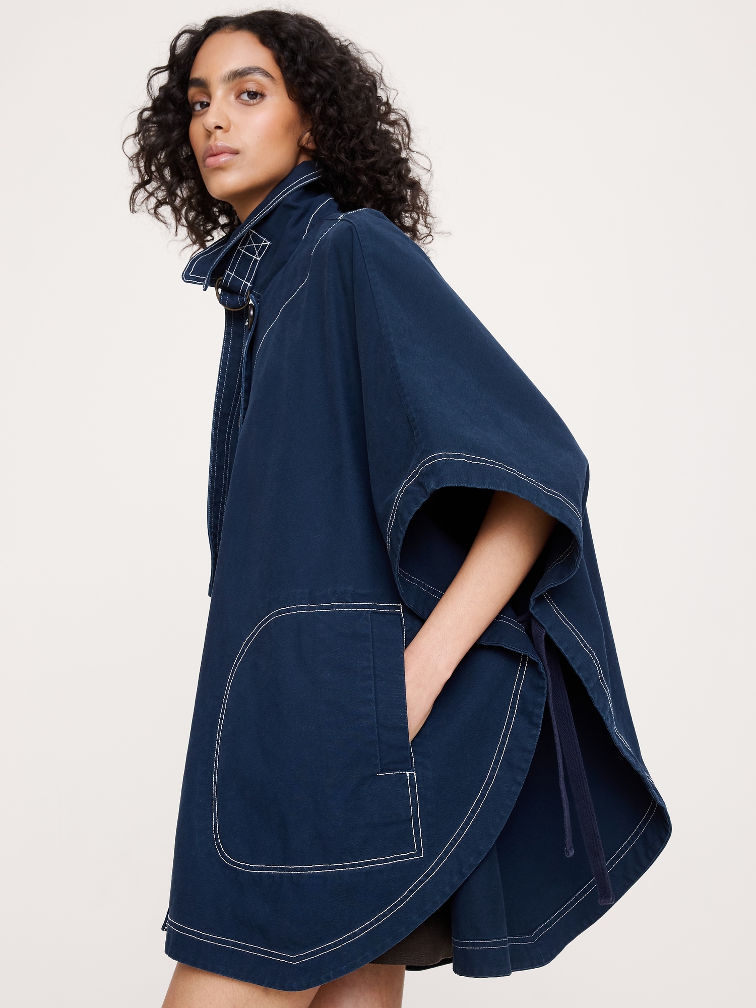 Cotton Twill Cape