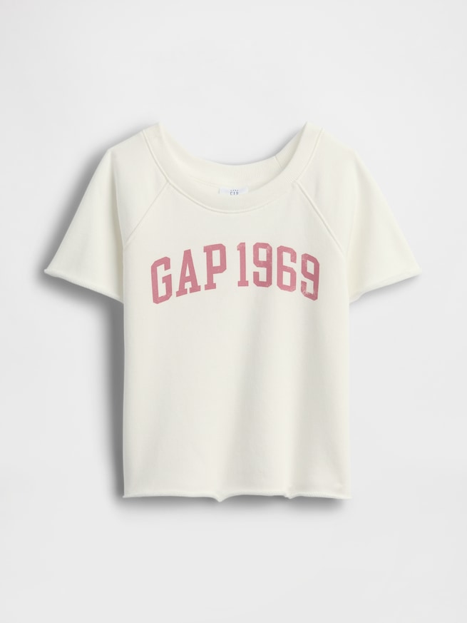 babyGap フレンチテリー 半袖 スウェットシャツ-0