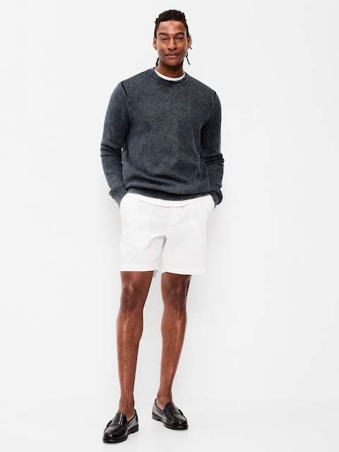 Twill Jogger Shorts -- 7-inch inseam