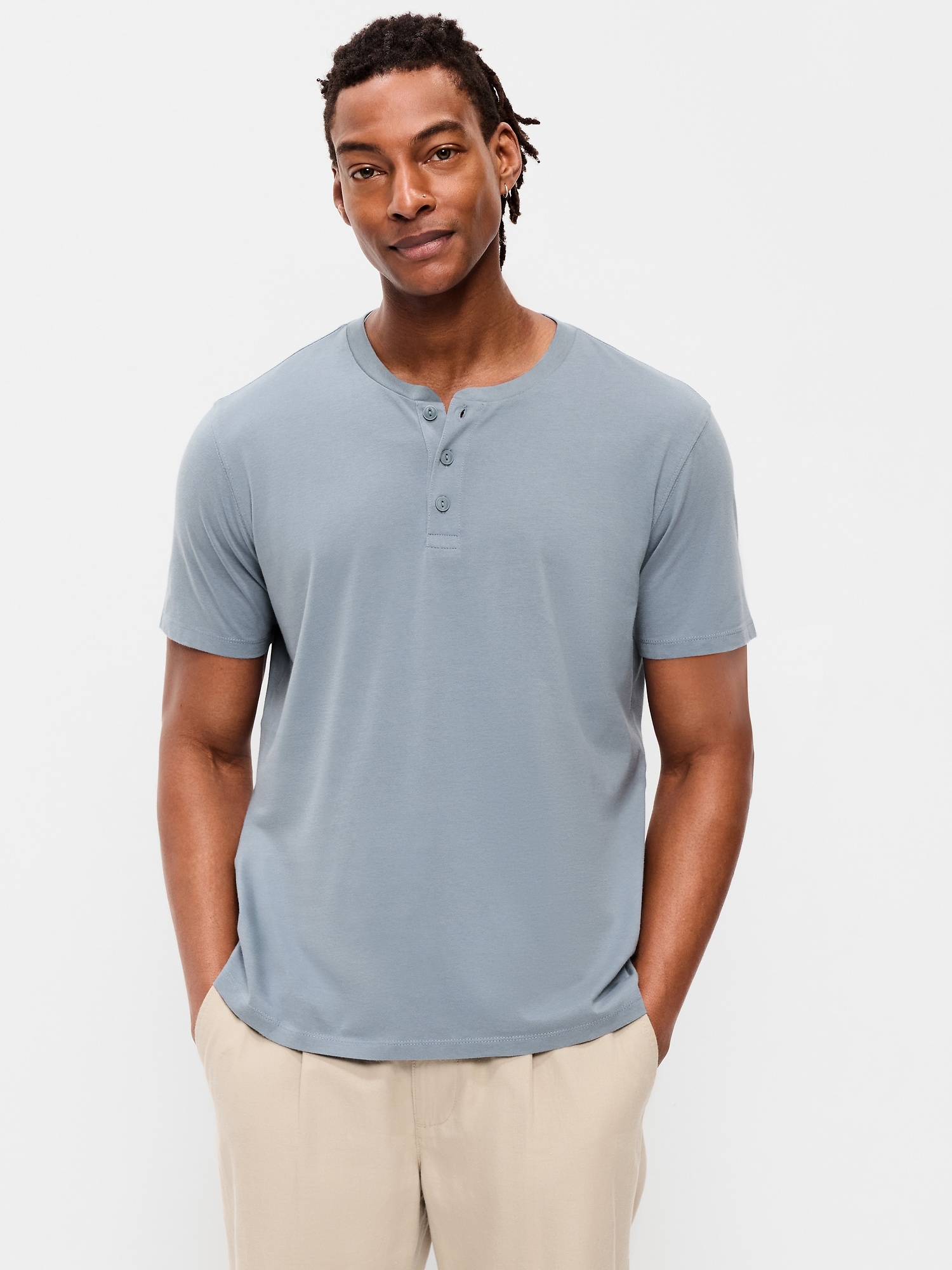 T-SHIRT HENLEY