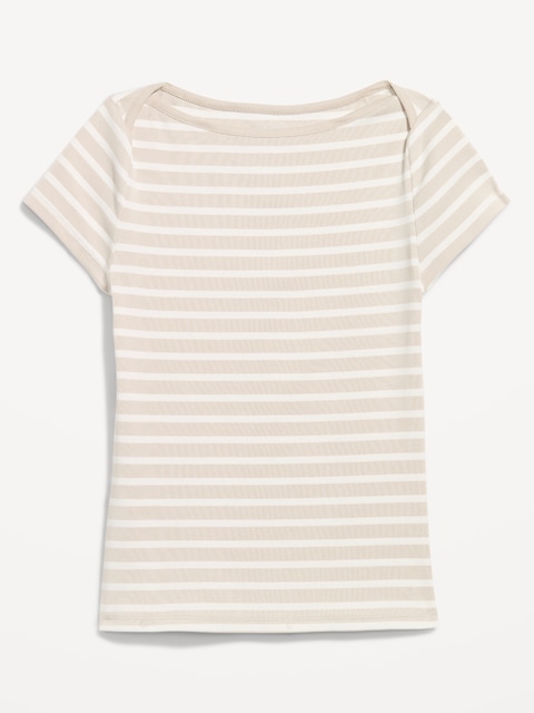 Snug Boat-Neck T-Shirt