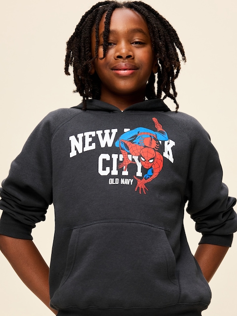 Old Navy x Marvel Spider-Man Oversized Pullover Hoodie for Boys