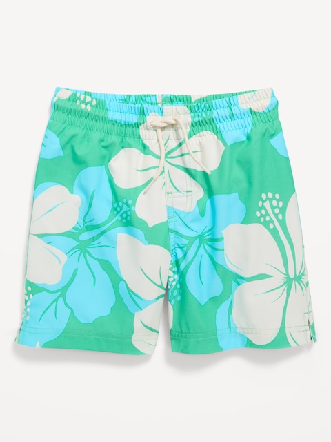 Printed Swim Trunks for Boys