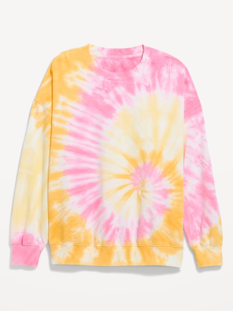 Oversized Crew-Neck Sweatshirt