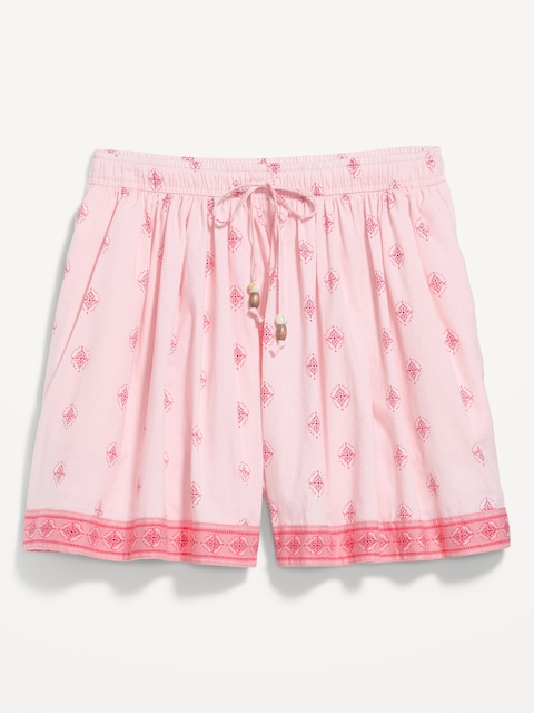 High-Waisted Drapey Skirt Short