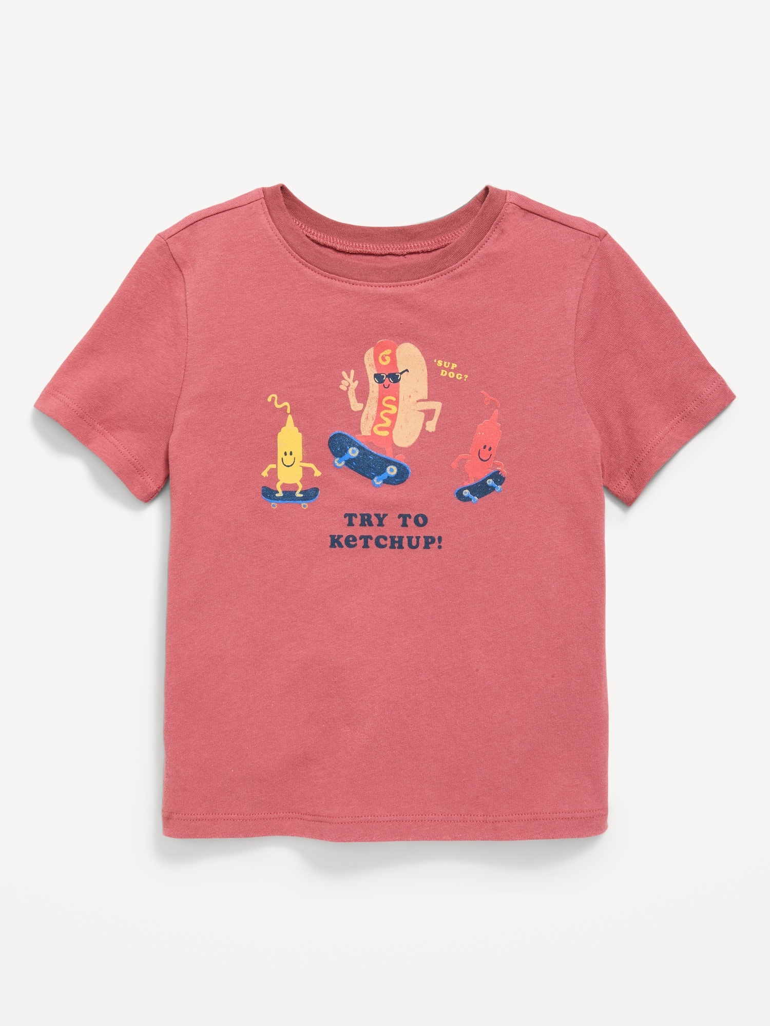 T-shirt à imprimé manches courtes pour tout-petit