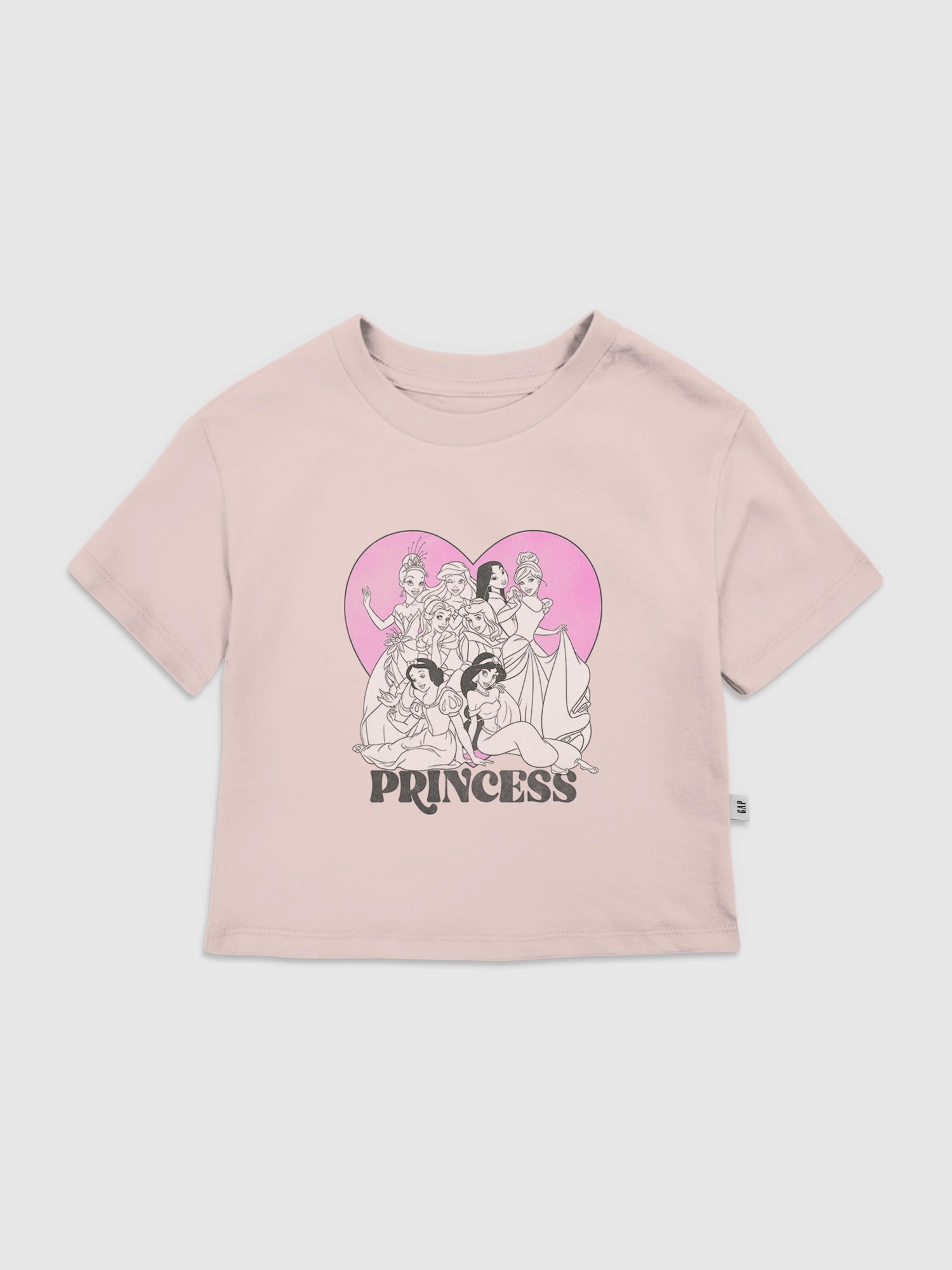 Toddler Disney Princess Heart Graphic T-Shirt