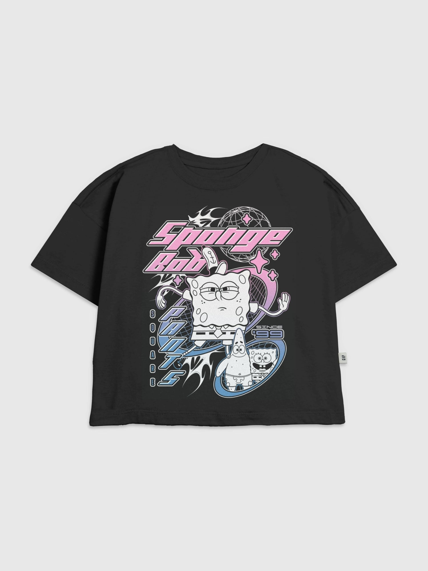 Kids Spongebob Y2K Graphic T-Shirt