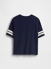 オーバーサイズ GAPロゴ シーム Tシャツ (キッズ)-1