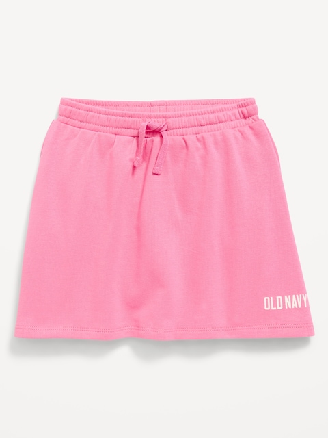 French-Terry Logo-Graphic Skort for Toddler Girls
