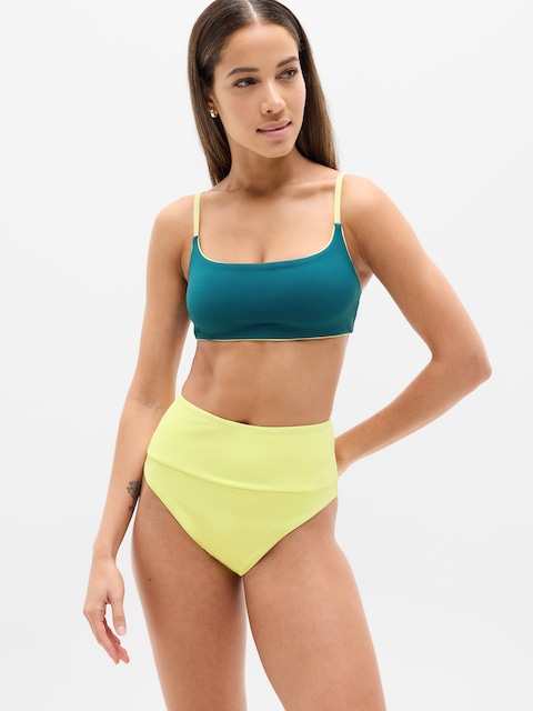 Ultra High Waist Cheeky Swim Bottom